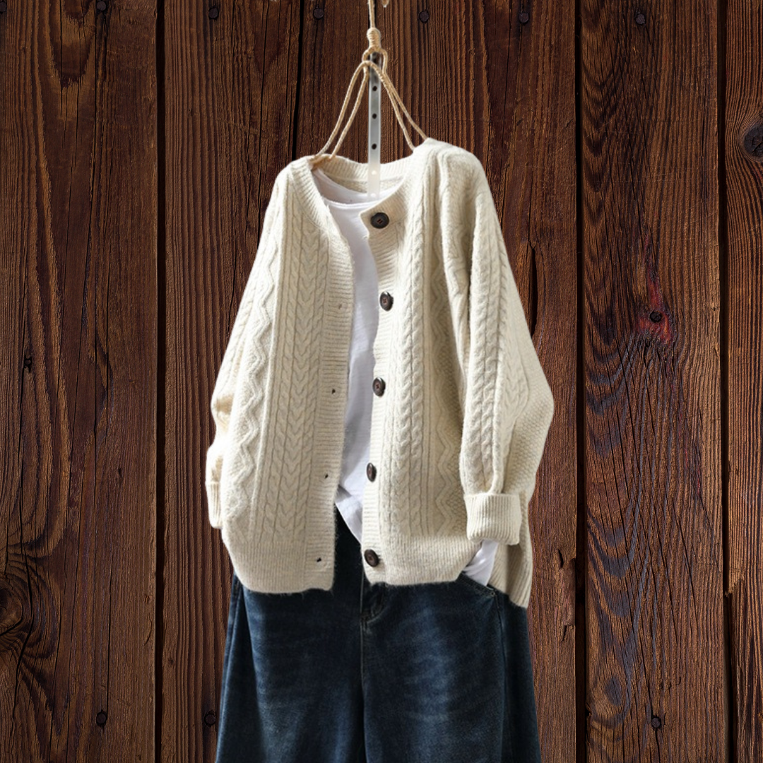 Liv™ | Tidløs Strikcardigan