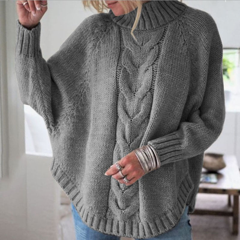 Liv™ | Elegant poncho-inspireret trøje