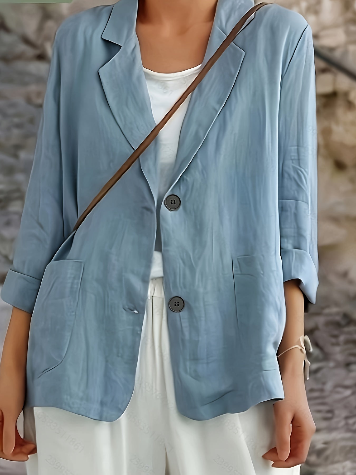 Liv™ | Tidløs Afslappet Let Blazer