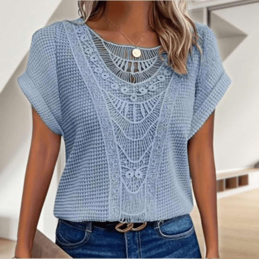 Liv™ | Elegant Ibiza-inspireret Bluse