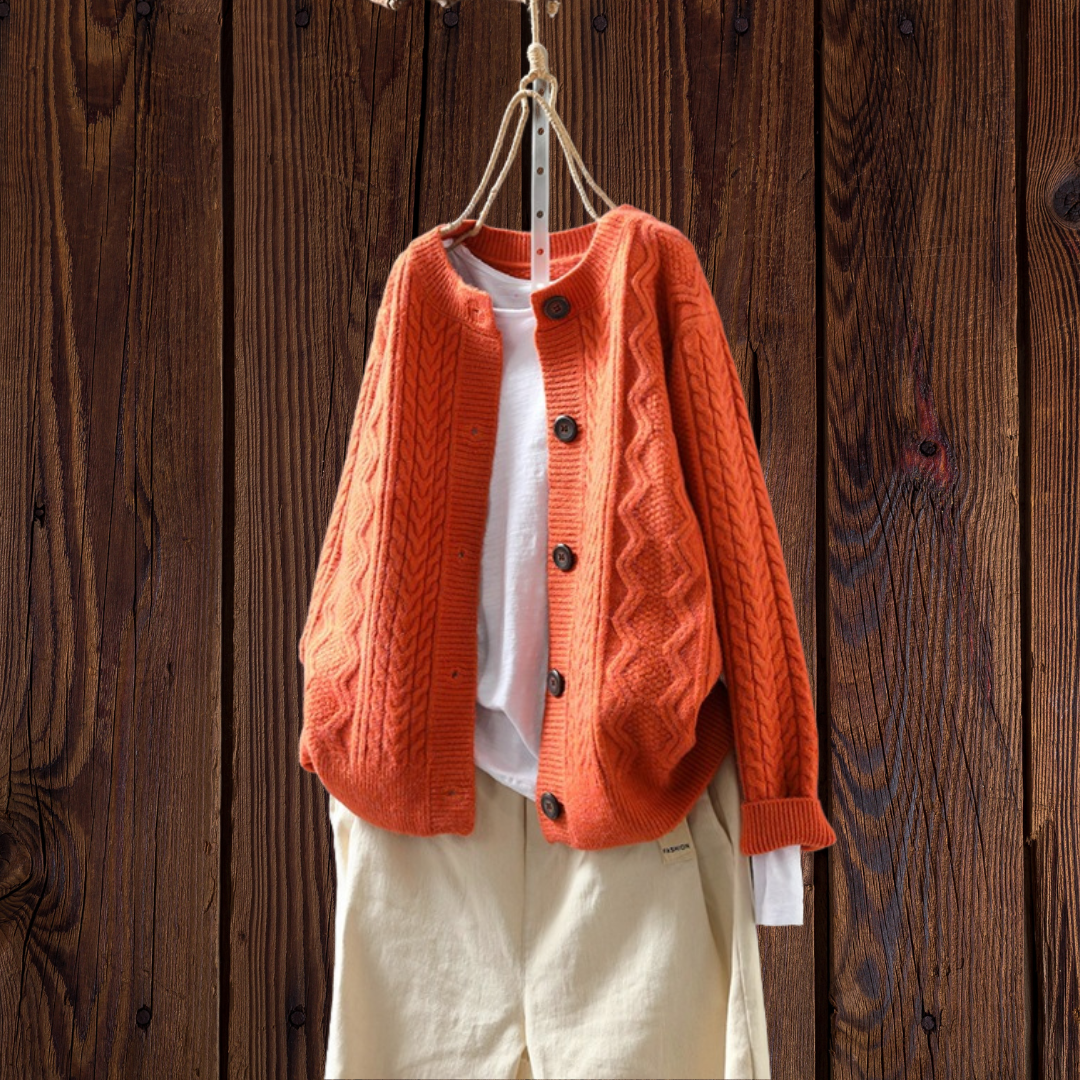 Liv™ | Tidløs Strikcardigan