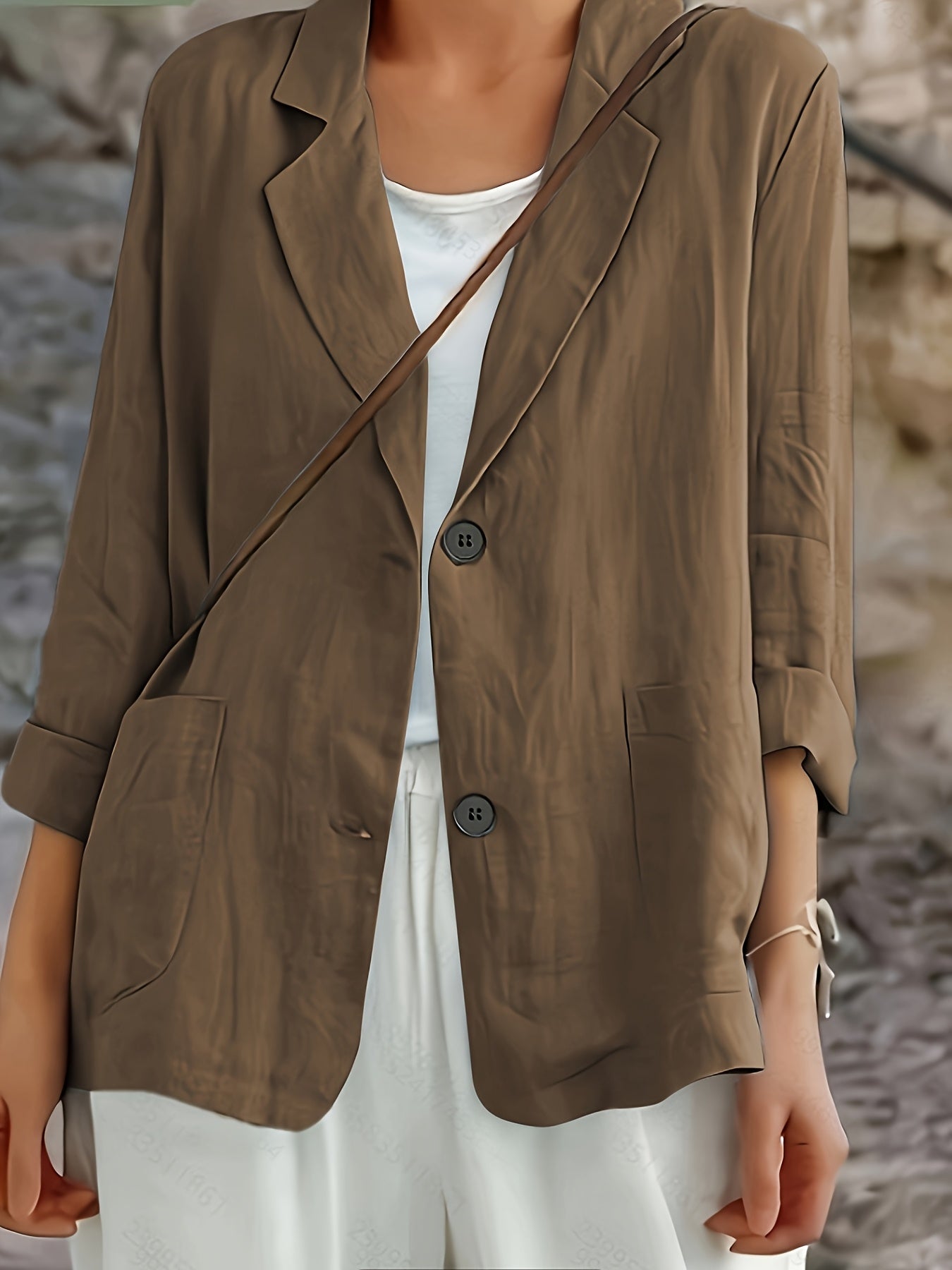 Liv™ | Tidløs Afslappet Let Blazer