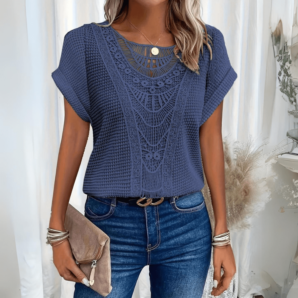 Liv™ | Elegant Ibiza-inspireret Bluse