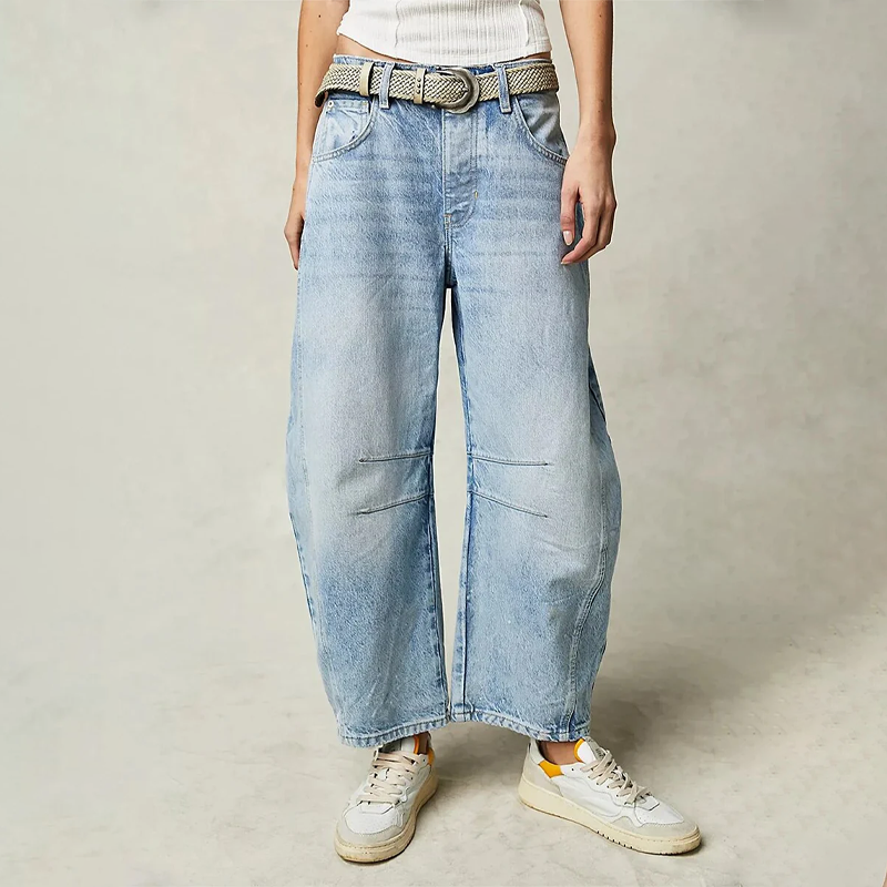 Liv™ | Casual Og Behagelige Jeans Med Vide Ben