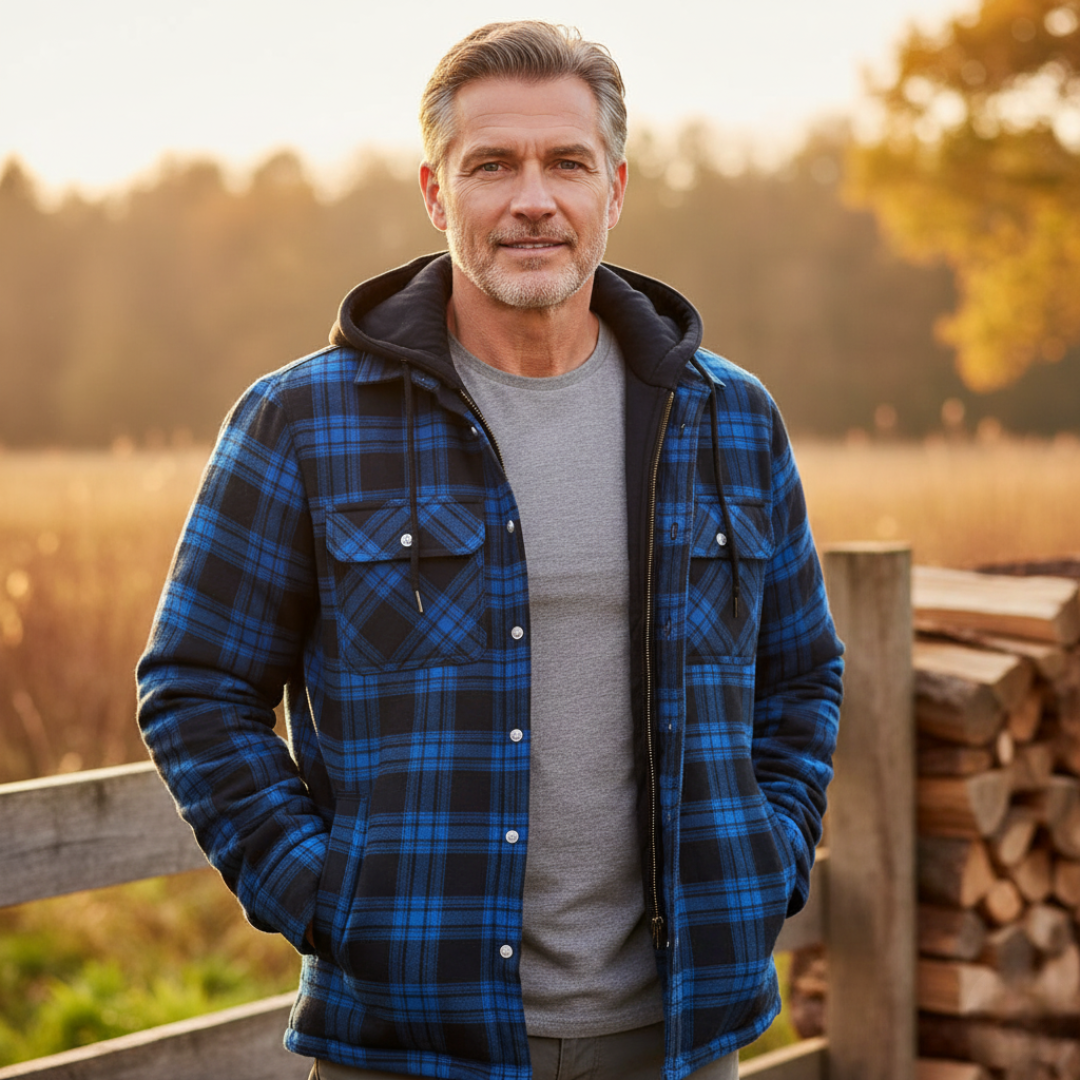 Arend – Varm Herrejakke i Premium Uldmix