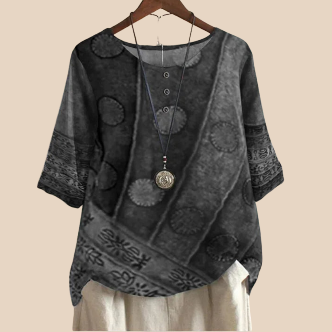 Liv™ | Boho Afslappet Bluse