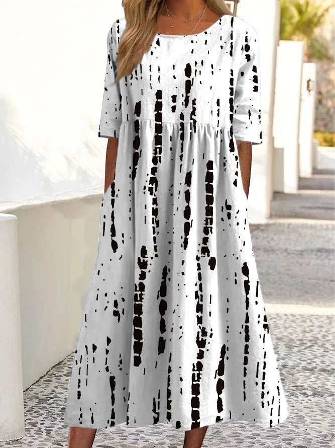 Liv® | Blød Blomsterkjole