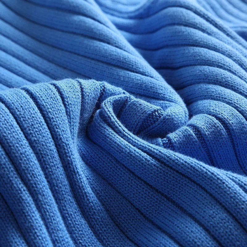 Liv™ | Behagelig Strikket Ribtrøje