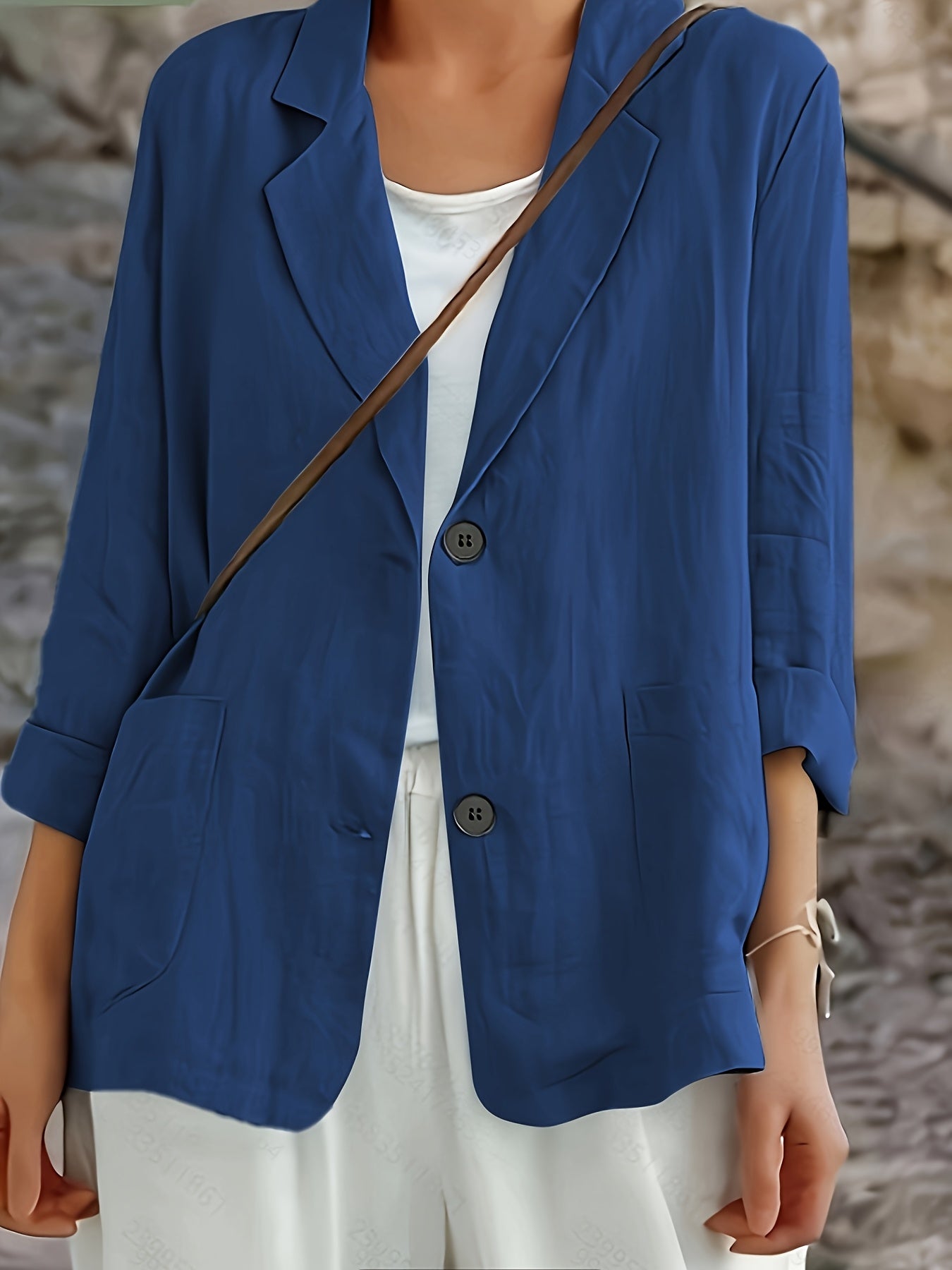 Liv™ | Tidløs Afslappet Let Blazer